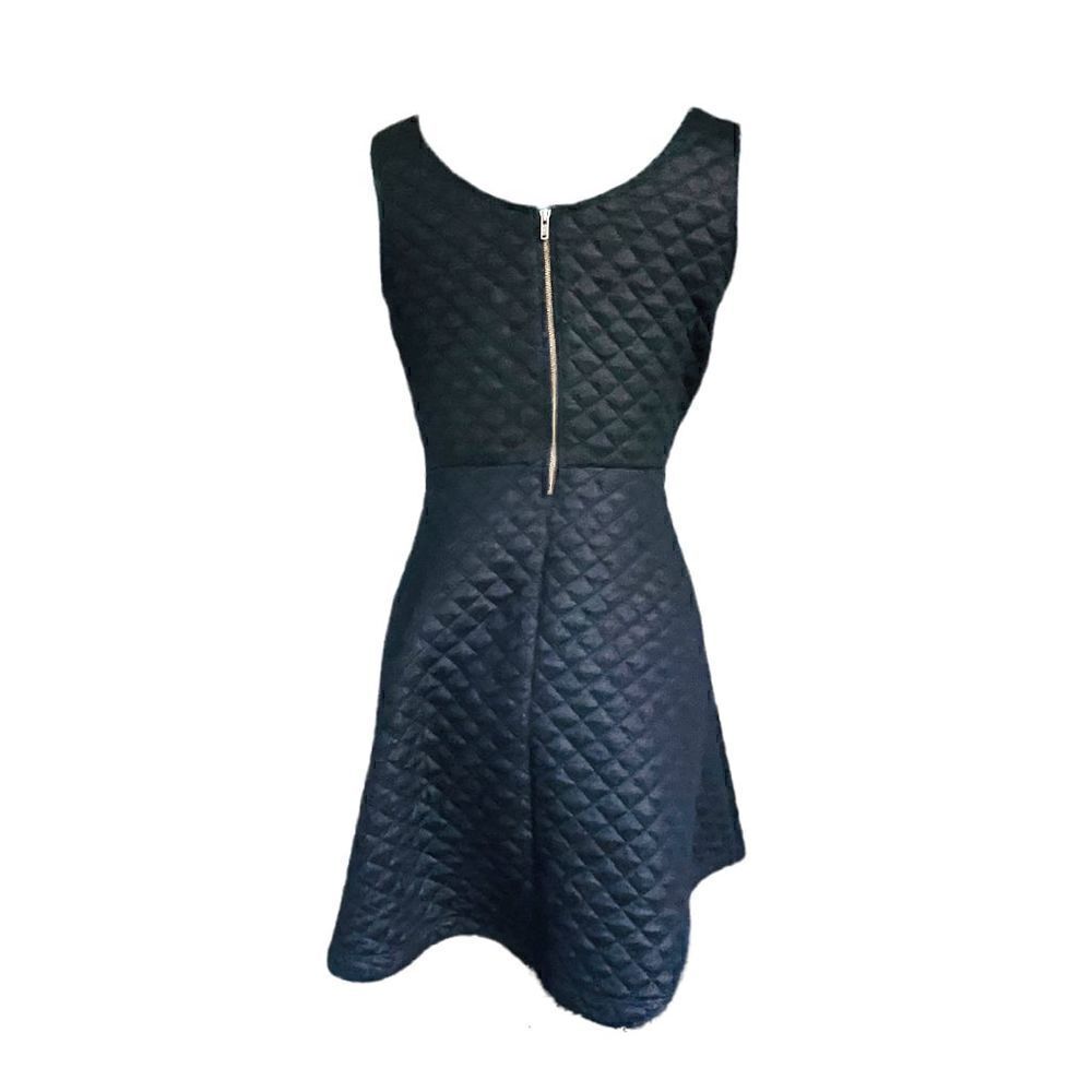 Nwot Express Fit & Flare Diamond Quilted Skater Dress Size Large - Picture 7 of 7
